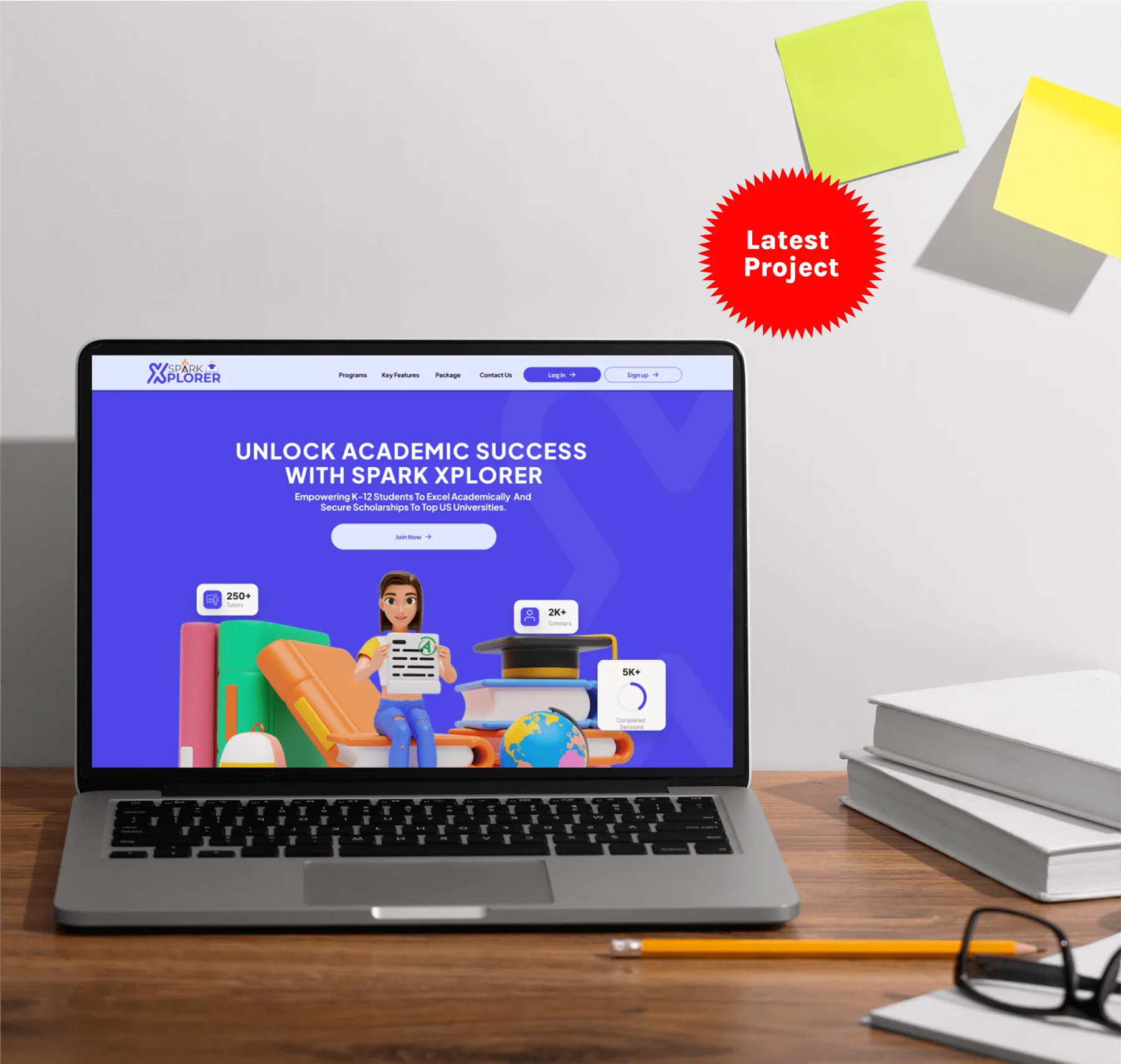 Spark Xplorer: UI/UX · EdTech platform · Live