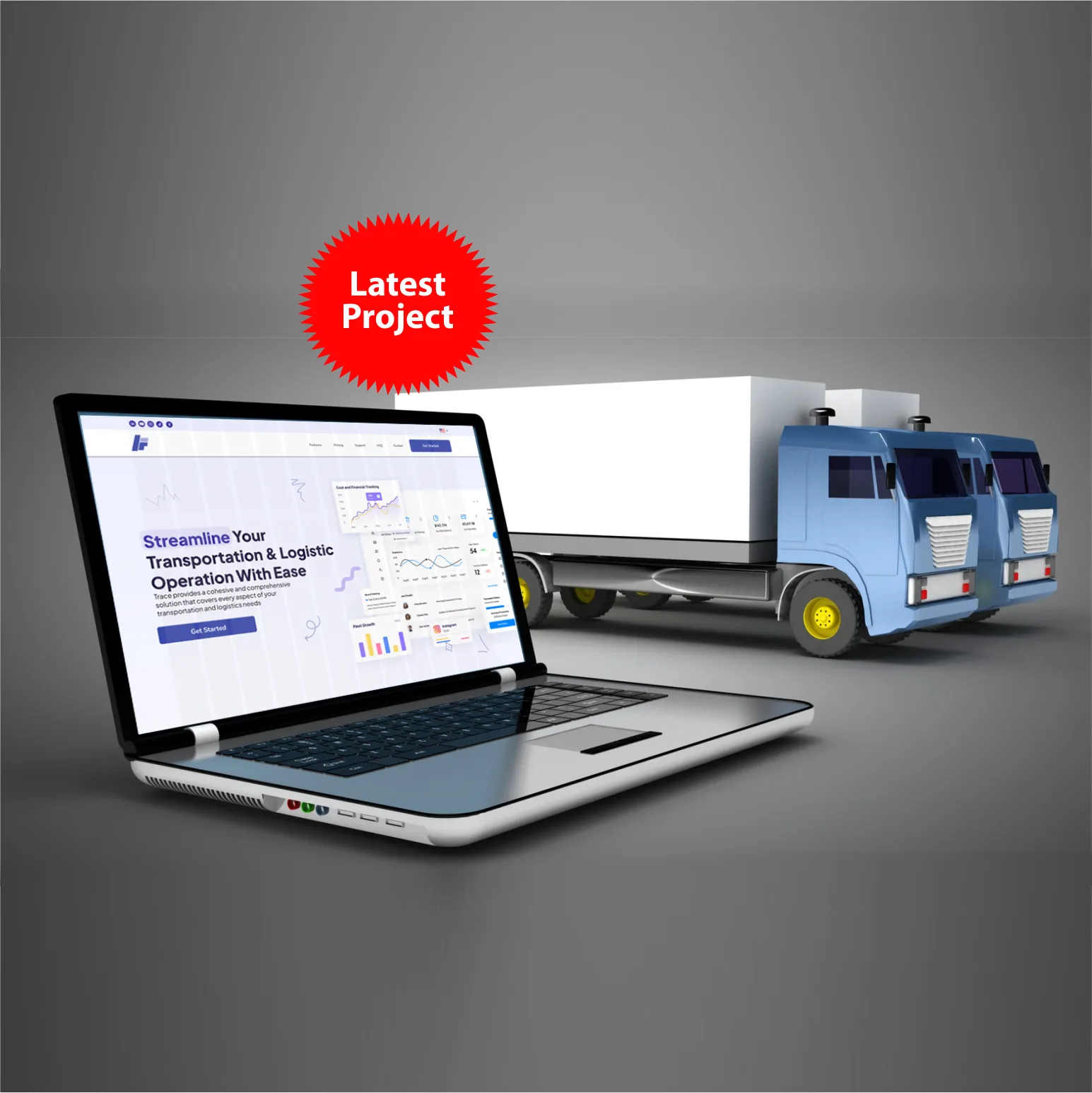 Trace: UI/UX · Fleet & logistics · In development