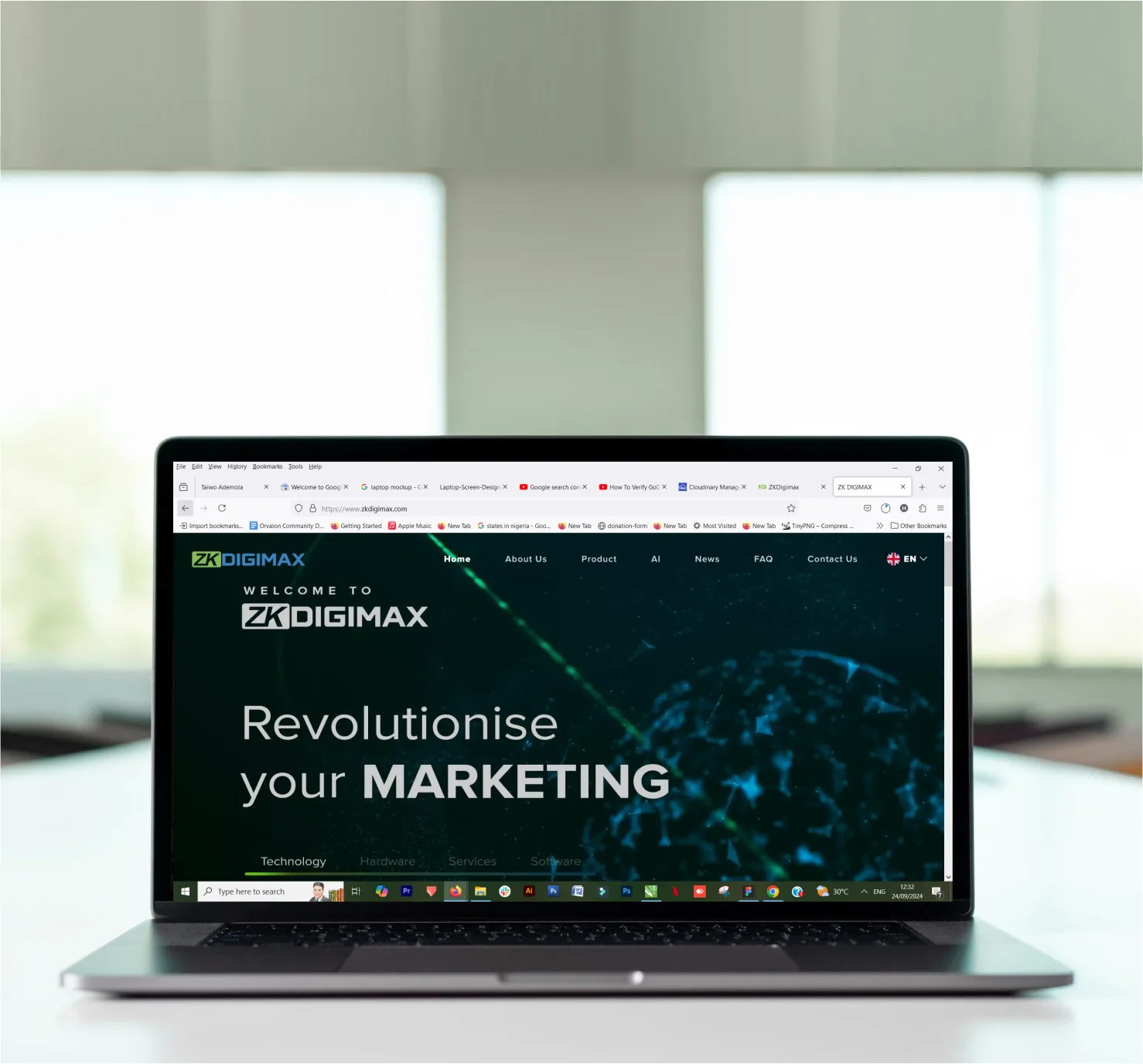 ZKDigimax: Website design · Live